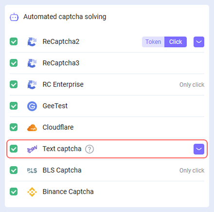 Solving text captchas | Capmonster Cloud Docs